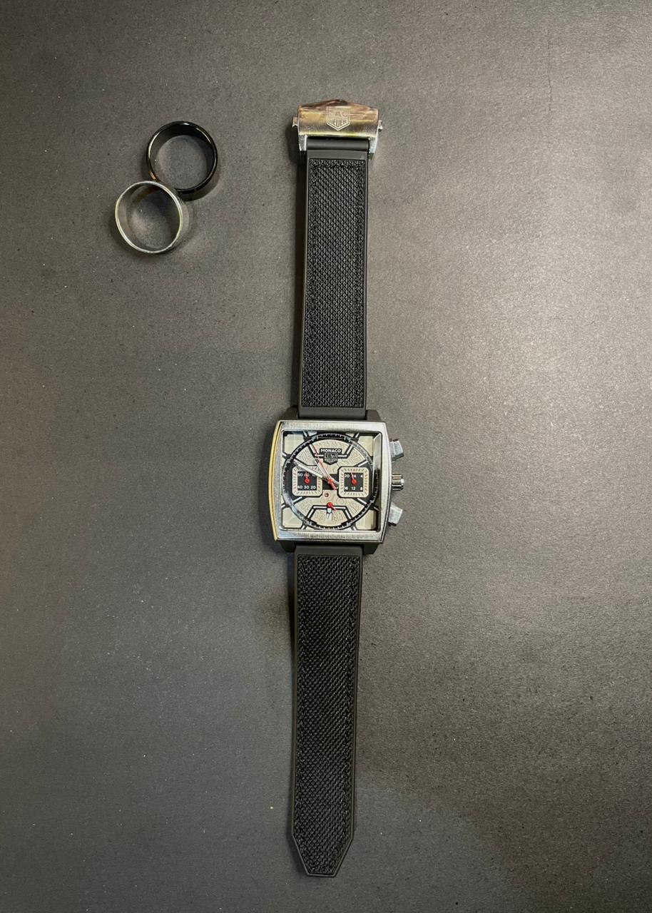 Monaco Square Chronograph Quartz Watch – Sport Edition