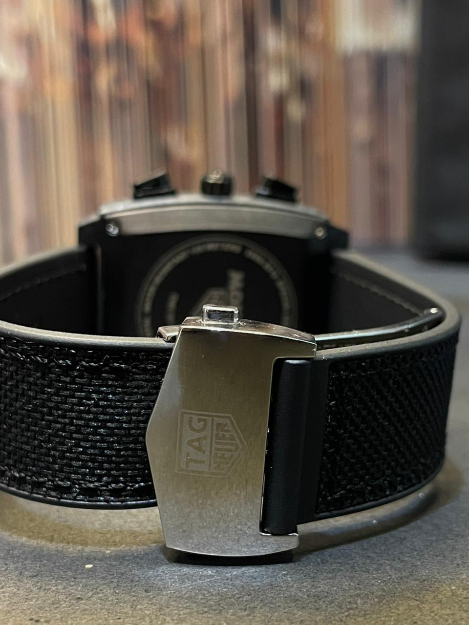 Monaco Square Chronograph Quartz Watch – Sport Edition