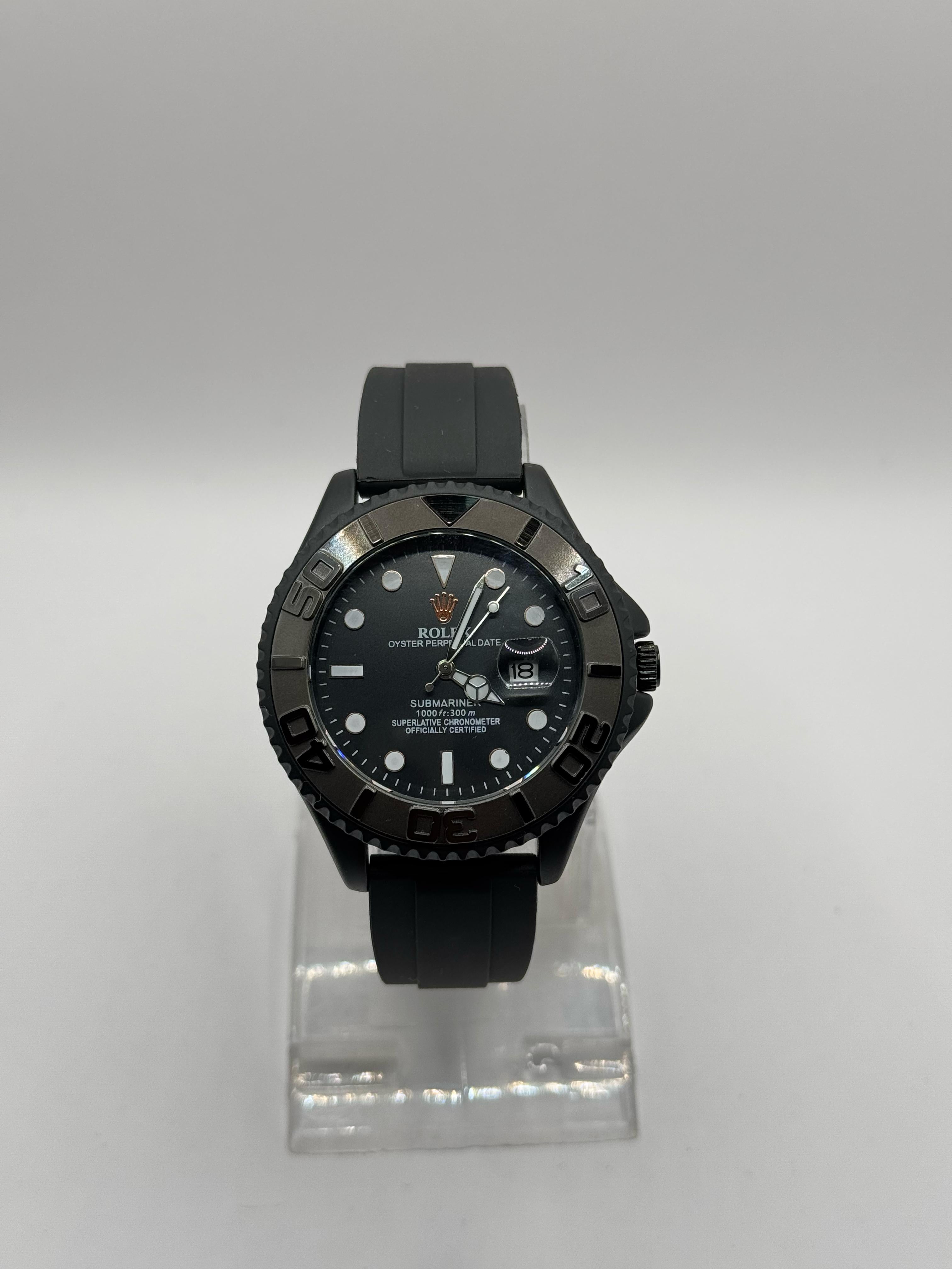 Rolex Yatch Master with Rubber Straps