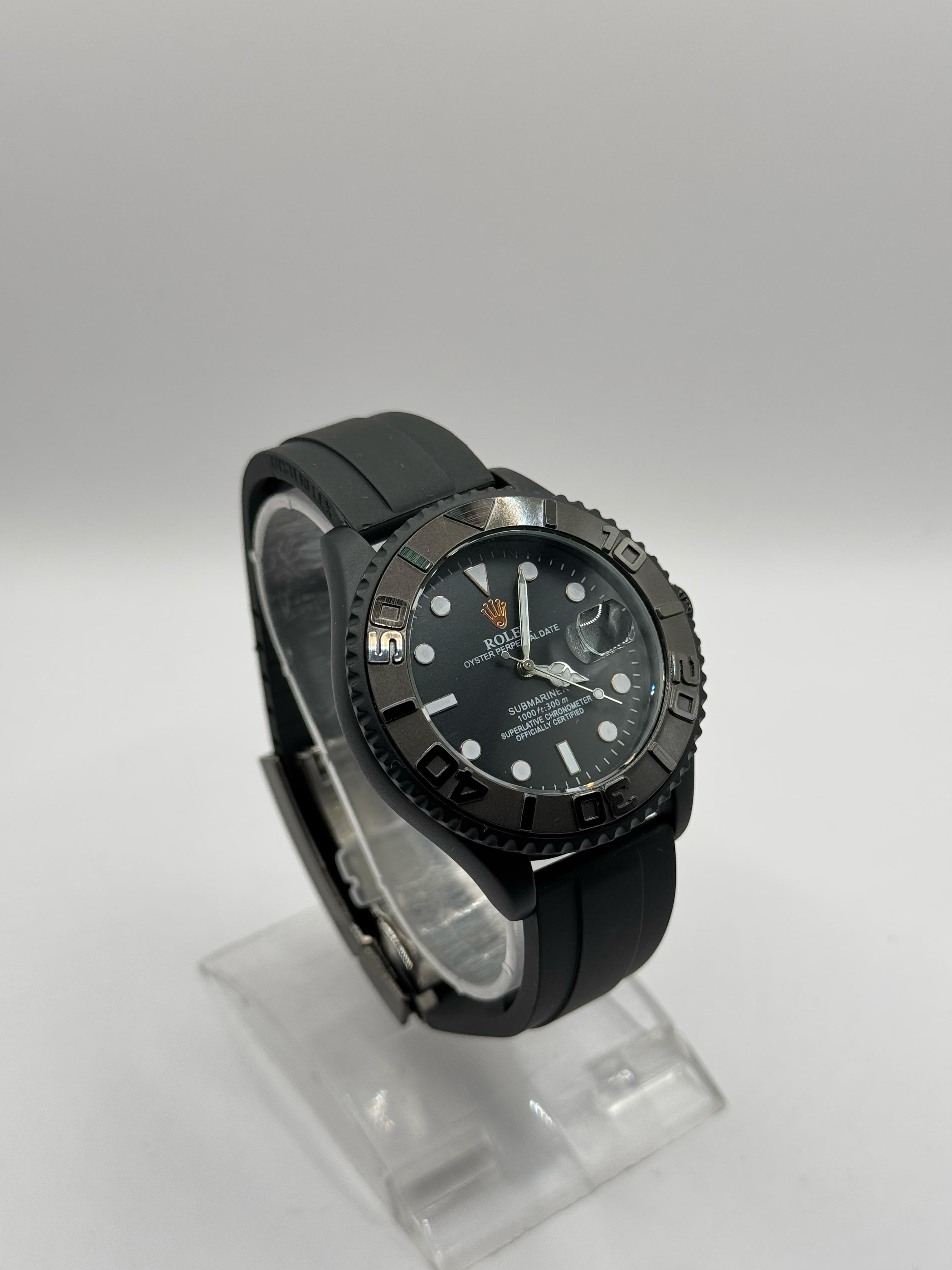 Rolex Yatch Master with Rubber Straps