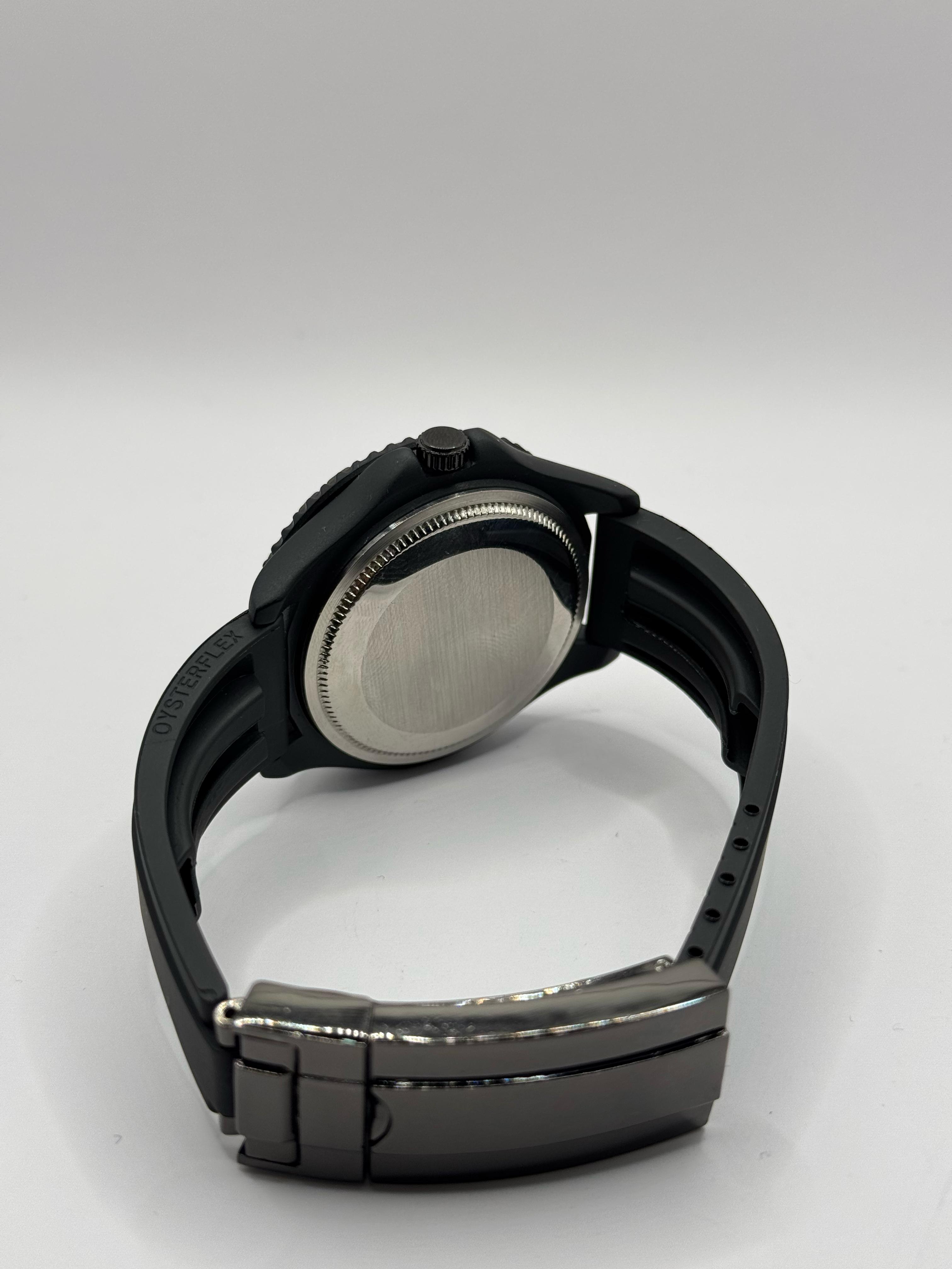 Rolex Yatch Master with Rubber Straps