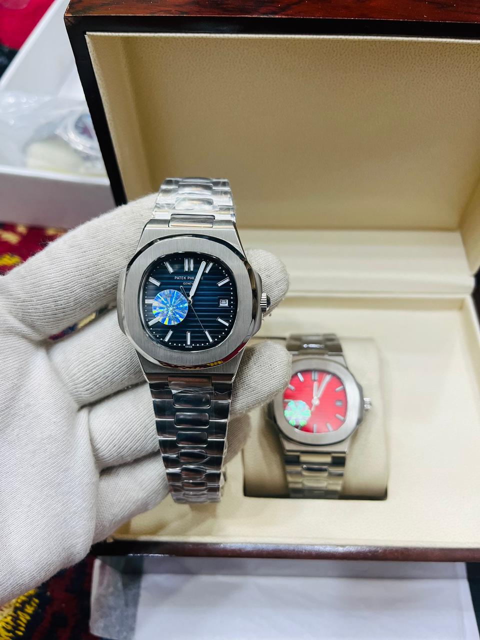Patek Philippe Luxury Automatic Nautilus-Style Watch – Premium Dial Collection