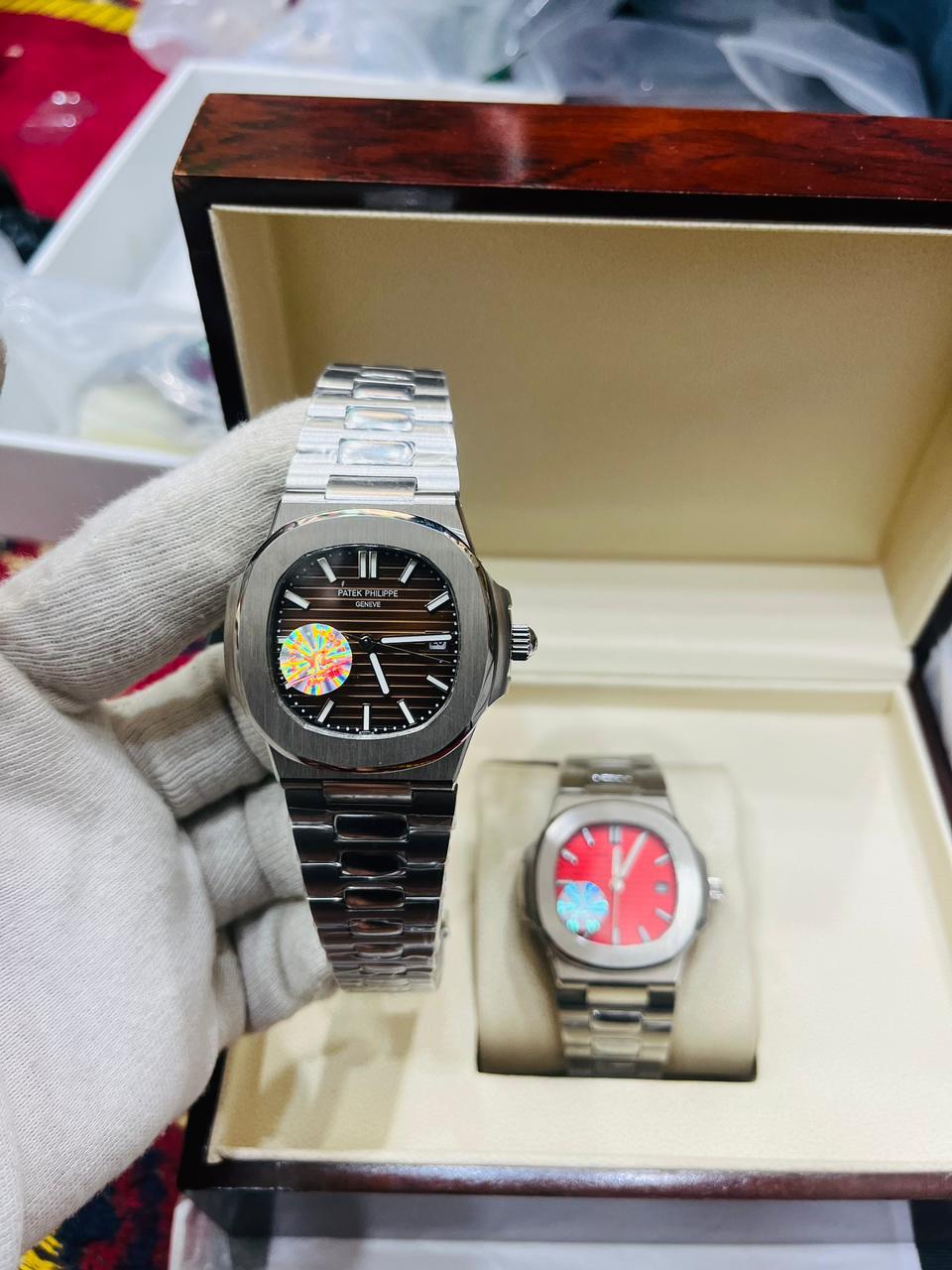 Patek Philippe Luxury Automatic Nautilus-Style Watch – Premium Dial Collection