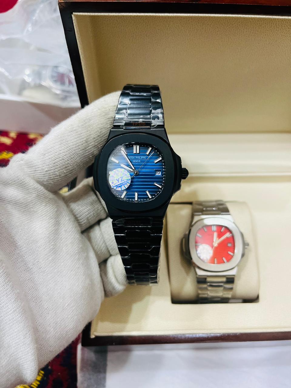 Patek Philippe Luxury Automatic Nautilus-Style Watch – Premium Dial Collection