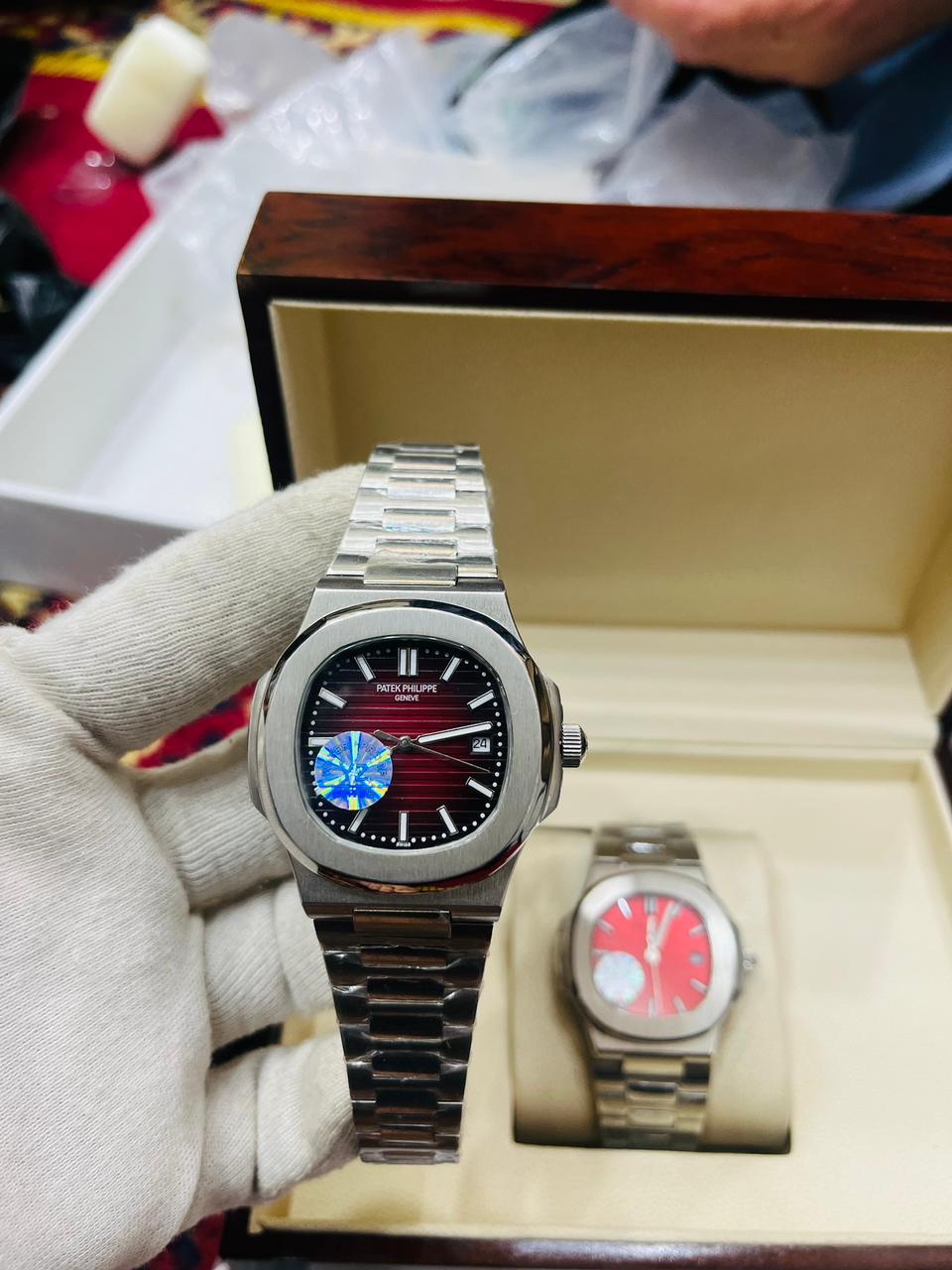 Patek Philippe Luxury Automatic Nautilus-Style Watch – Premium Dial Collection