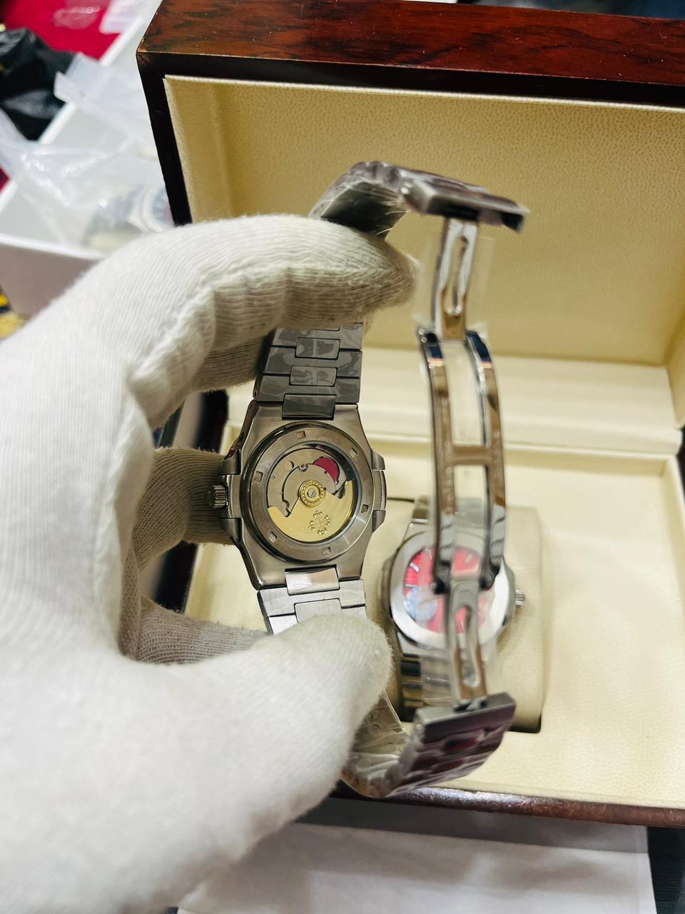 Patek Philippe Luxury Automatic Nautilus-Style Watch – Premium Dial Collection