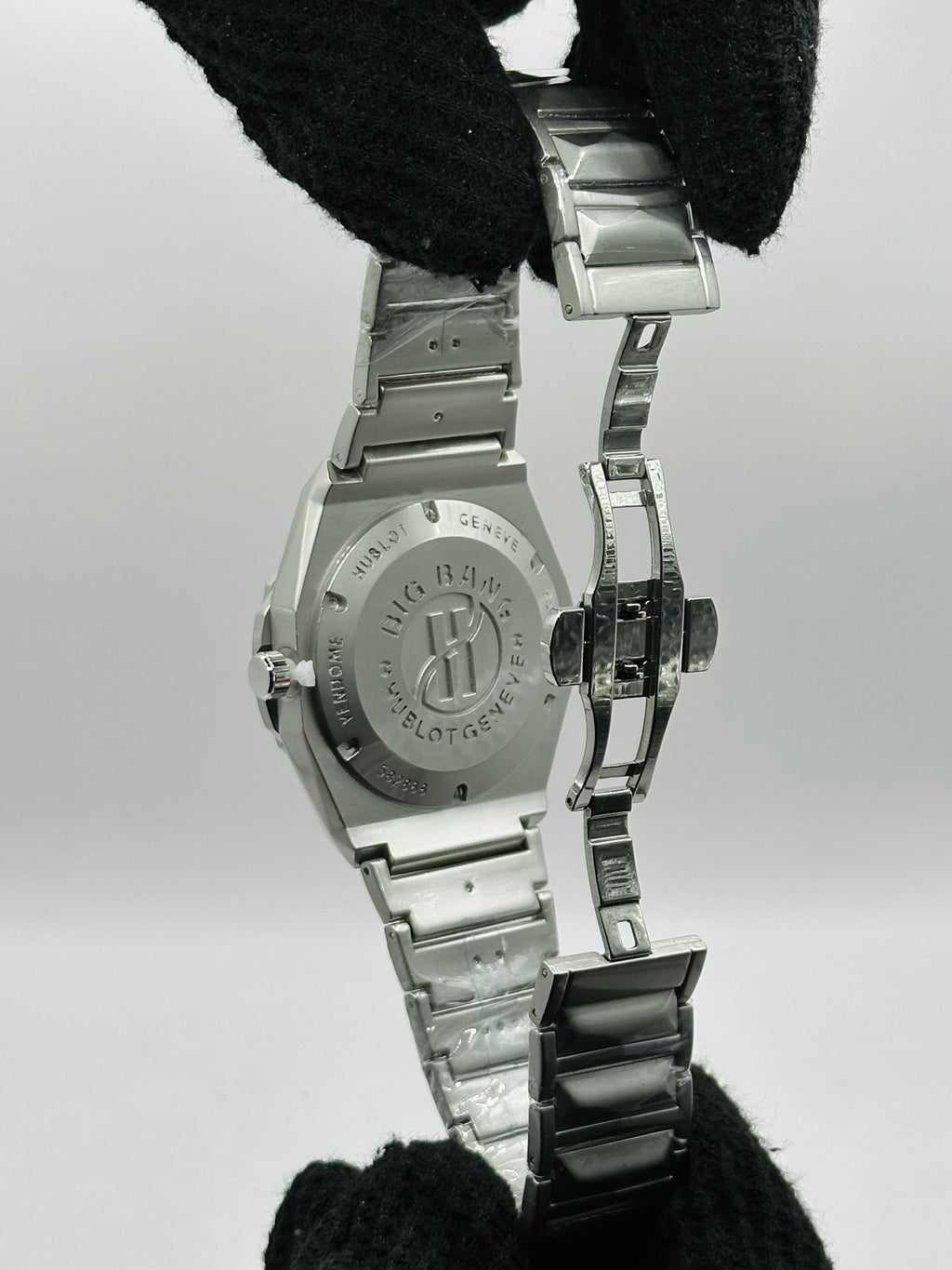 Hublot Classic Fusion Titanium Quartz Skeleton Dial Men's Watch